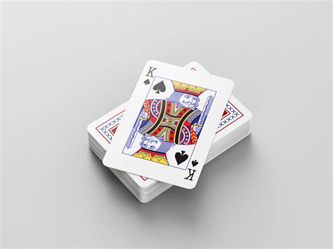 Free playing cards mockup - Mockups Design