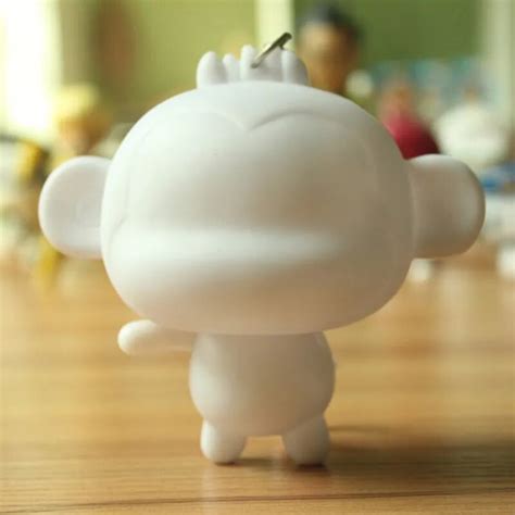 Munny World Blank Kidrobot DIY PVC Vinyl Toys Lovely Monkey For School ...