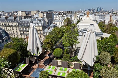 Hotel Raphael Paris ***** | rooftop hotel paris | Terrace