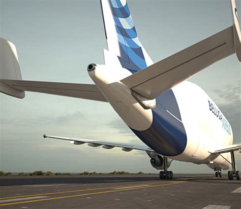 Airbus A300-600ST Beluga 3D model - Aircraft on Hum3D