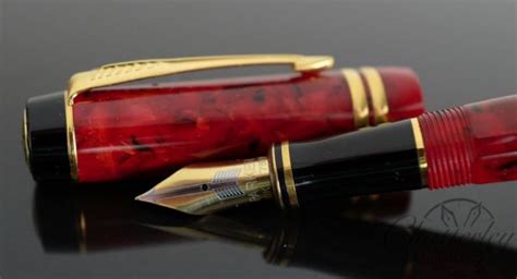 Parker Duofold International Jasper Red Fountain Pen