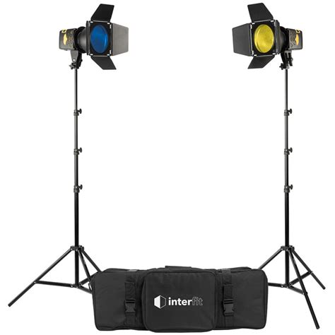 Interfit Badger Beam Daylight LED 2-Light Barndoor HBB602BDGK