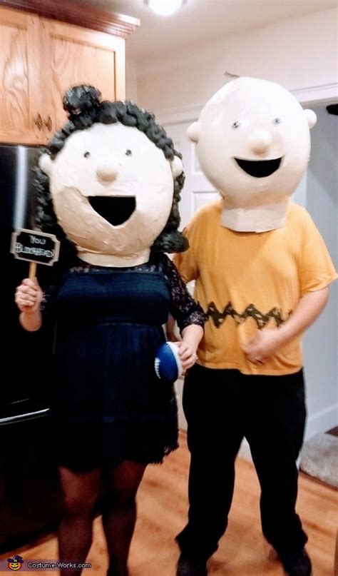 Charlie Brown and Lucy Costume | DIY Couple's Costume Ideas