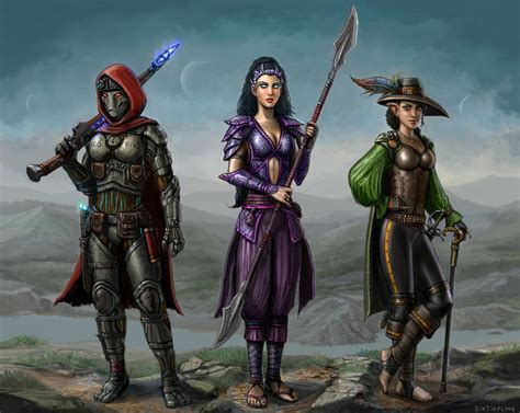 Edgy Heroes of Eberron by SirTiefling on DeviantArt