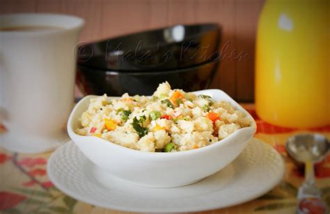 Oats Vegetable Upma | Uppittu - Malas-Kitchen