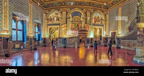 Palazzo vecchio interior hi-res stock photography and images - Alamy