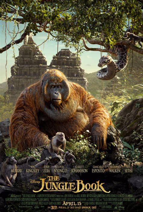 Disney's The Jungle Book Gets A New Movie Poster