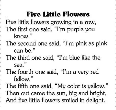 Pin by Janet Desroches on Engels klas 1 | Preschool poems, Preschool songs, Classroom songs