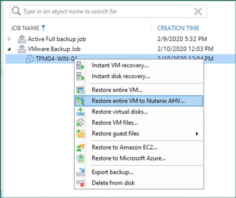 v10: Next-Gen Veeam Backup for Nutanix AHV