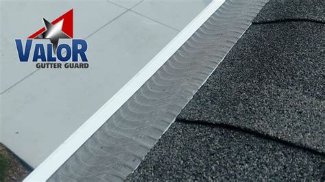 Valor Gutter Guards Fit Under Your Shingles | Gutter guard, Gutters, Gutter protection