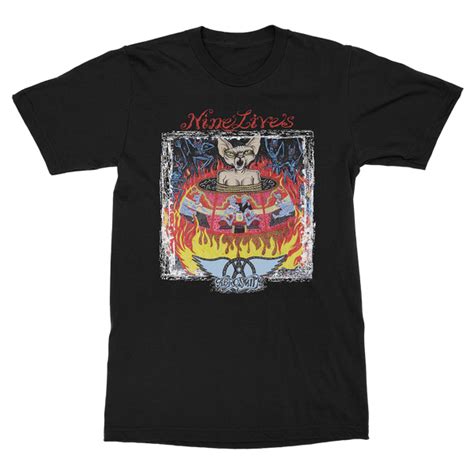 Nine Lives Tour T-Shirt – Aerosmith Official Store