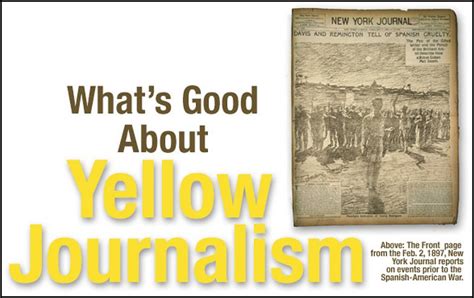 Plainfield Stuff: Media - Presstime Mag - Yellow journalism's good points