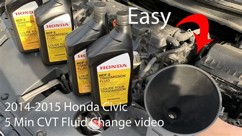 Honda Crv Cvt Transmission Fluid Change