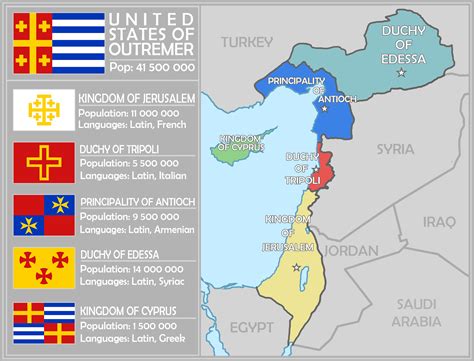 United Crusader States : r/imaginarymaps