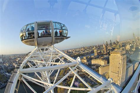 Aerial View from London Eye, London, Great Britain Editorial Image - Image of tour, aerial ...