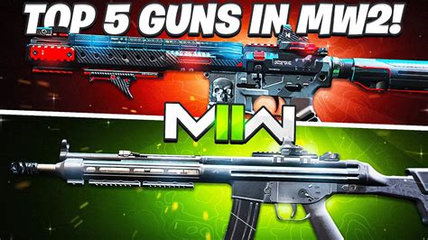 TOP 5 GUNS in MW2 MULTIPLAYER ⭐ BEST WEAPONS & CLASS SETUPS for Call of ...