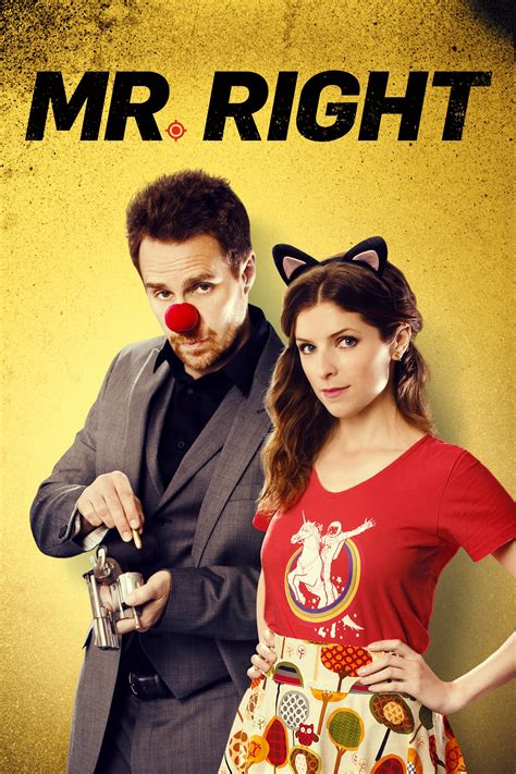 Mr. Right (2016) - Posters — The Movie Database (TMDB)