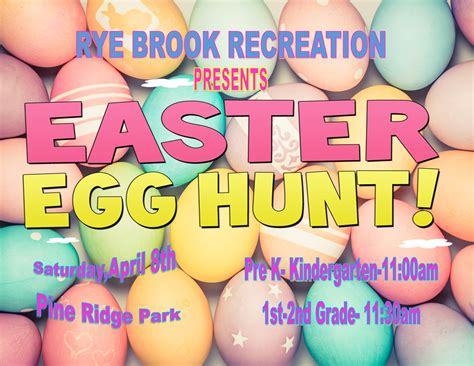 Easter Egg Hunt - Village of Rye Brook