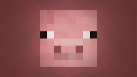 Minecraft Pig Face Pixel Art