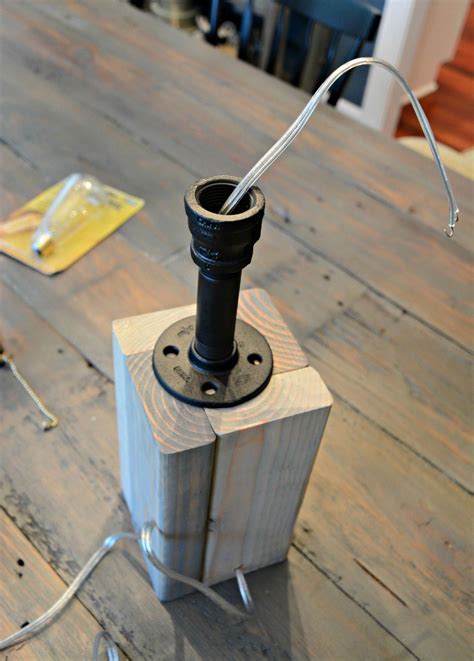How to Make Your Own Industrial Lamp. Easy DIY tutorial. #diylamps ...
