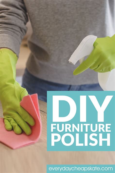 DIY Furniture Polish | Diy furniture polish, Furniture polish, Homemade furniture