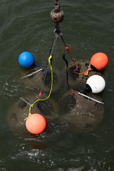 SLIDESHOW: Oyster Reef Balls Sunk off Chesapeake Beach | Chesapeake Bay Magazine