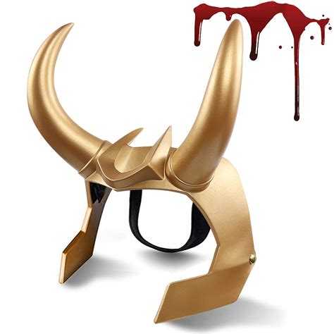 Buy Loki Horns,Loki Helmet Horns Loki Crown Cosplay,Thor Ragnarok Loki Crown ,Loki Helmet with ...