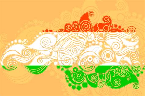 Floral India Flag Stock Photo | Royalty-Free | FreeImages