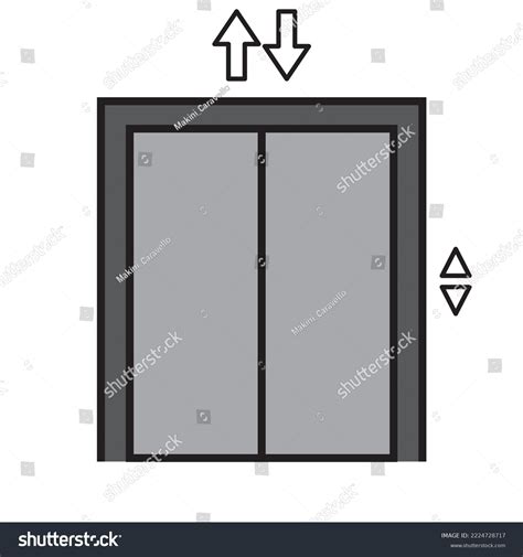 Lift Icon Vector Sign Isolated Graphic Stock Vector (Royalty Free) 2224728717 | Shutterstock