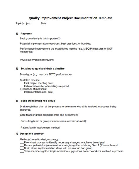 Project Documentation Templates - 13+ Free Word,PDF Documents Download ...