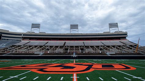 Oklahoma State football overhauling central seating areas of stadium