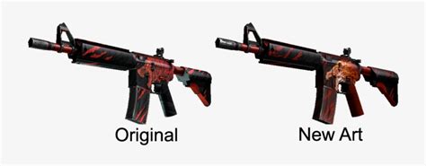 Csgo Old Howl Vs New Howl - M4a4 Howl Price - Free Transparent PNG Download - PNGkey