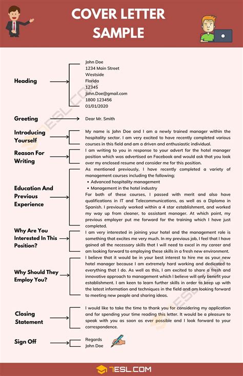 How To Write A Cover Letter: Useful Tips, Phrases and Examples • 7ESL