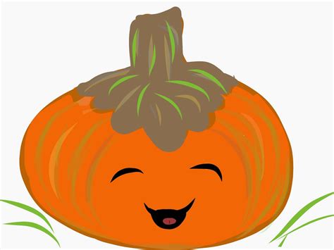 Graphics, Emoji, Art Clipart and Illustration: Halloween Pumpkin Emoji