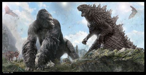 Godzilla Versus King Kong by darkriddle1 on DeviantArt