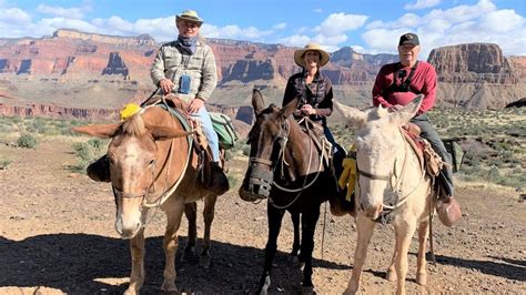 Phantom Ranch Mule Ride March 2019 Brian Jamie Wally