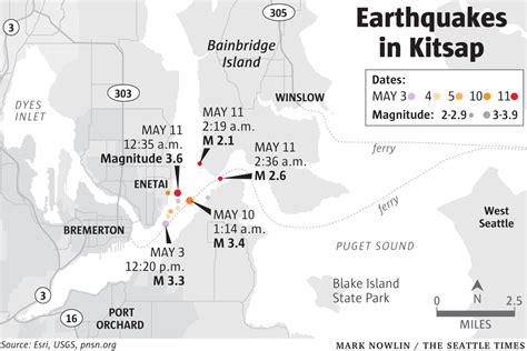 18 earthquakes hit Seattle area in the last 24 hours - 40 tremors last ...