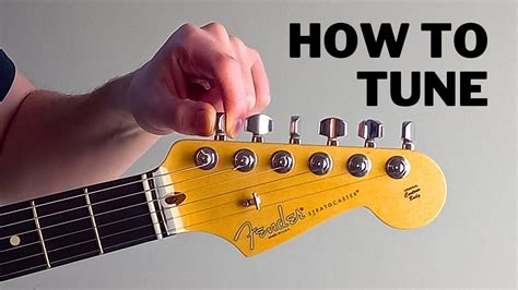 How to Tune an Electric Guitar (2 Methods!) - YouTube