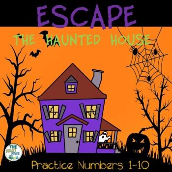 Haunted House Escape Room Halloween by The First Five | TpT