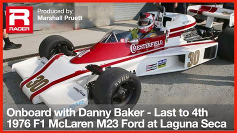 RACER: 1976 McLaren M23 F1 Last To Fourth In Monterey 4K UHD - YouTube