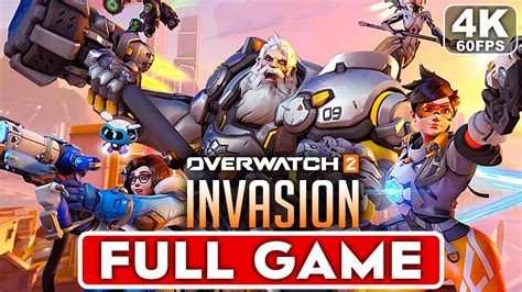 OVERWATCH 2 Invasion Story Missions Gameplay Walkthrough FULL GAME [4K 60FPS PC] - No Commentary ...