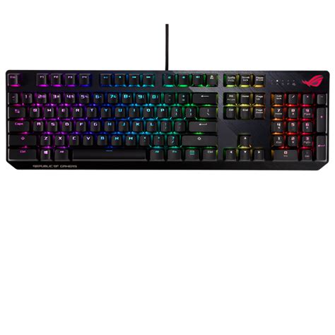 ASUS ROG STRIX SCOPE RGB MECHANICAL KEYBOARD BLUE – Volta PC – Home of ...