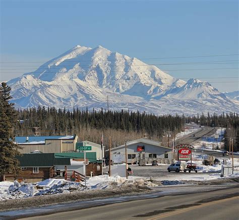 @cabinlife_alaska on Instagram: “GLENNALLEN, ALASKA -- The economic hub of the Copper River ...