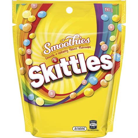 Skittles Smoothies 190g | Woolworths