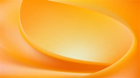 Free Abstract Orange Wave Background Template