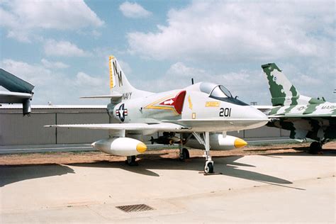 Douglas A-4C Skyhawk, Carrier-based Single-engine Single-seat Low-wing ...