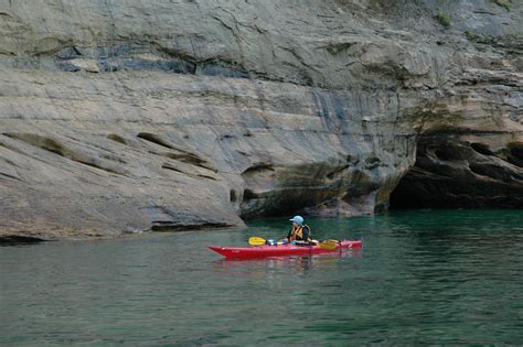 Kayaking - Pictured Rocks National Lakeshore (U.S. National Park Service)