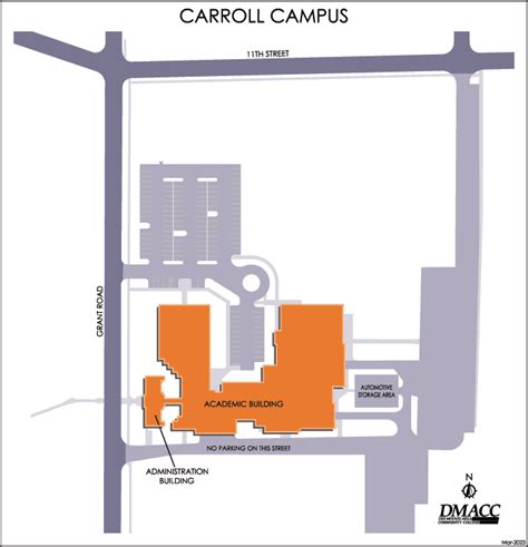 DMACC Carroll Campus Directions and Interactive Map