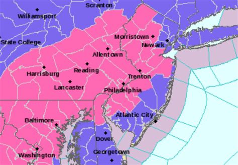 N.J. weather: Winter storm warnings issued across most of state, with ...