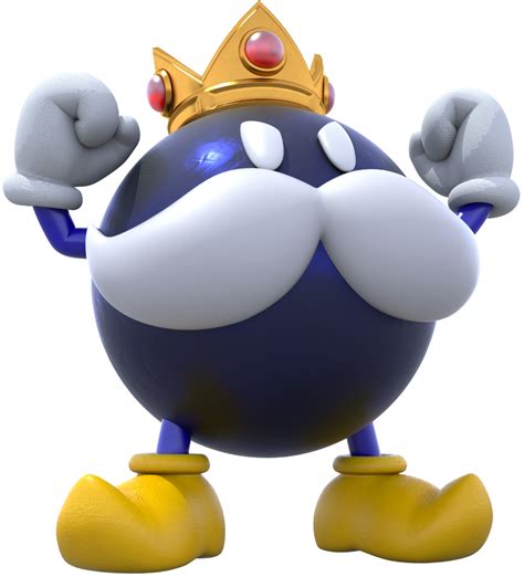 File:MPSR King Bob-omb.png - Super Mario Wiki, the Mario encyclopedia